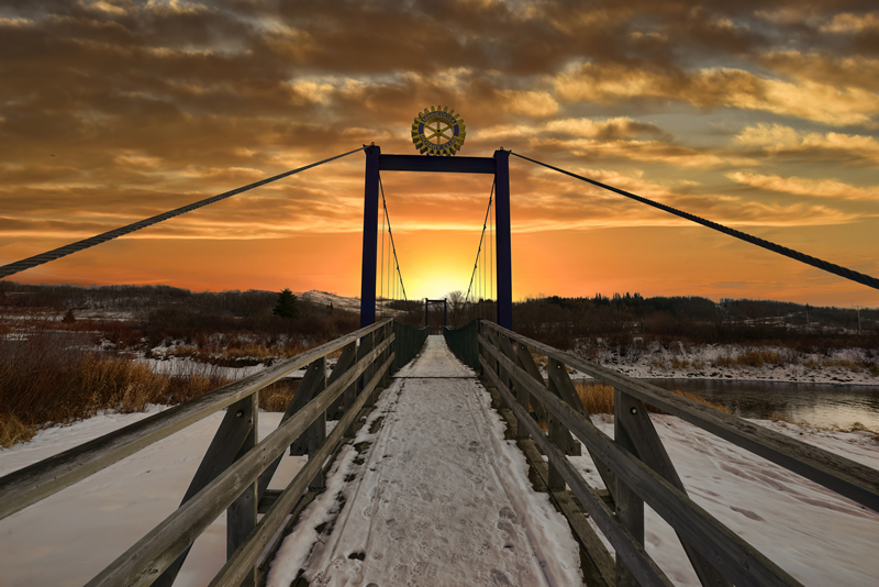 Rotary Bridge by Pat Stone